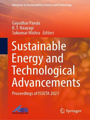 cover image of Sustainable Energy and Technological Advancements